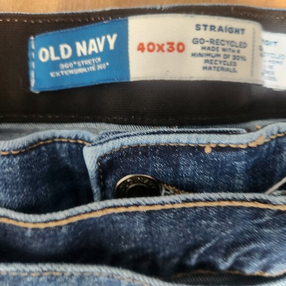 Jeans 40 x 30 straight Old Navy - Picture 2 of 4